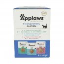 Applaws Katzen Nassfutter Multipack Fisch in Gelee