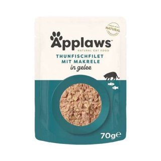 Applaws Katzen Nassfutter Thunfischfilet & Makrele in...