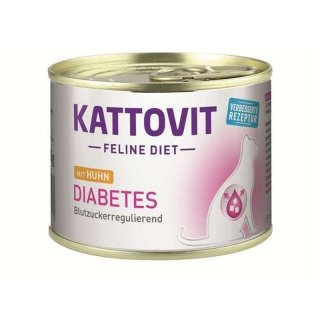 Kattovit Katzen Nassfutter Diät Diabetis/Gewicht Huhn