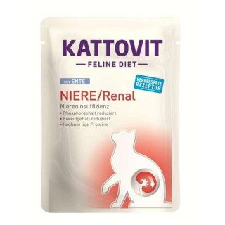 Kattovit Katzen Nassfutter Diät Niere/Renal Huhn