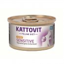 Kattovit Katzen Nassfutter Di&auml;t Sensitive Huhn