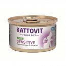 Kattovit Katzen Nassfutter Di&auml;t Sensitive Pute