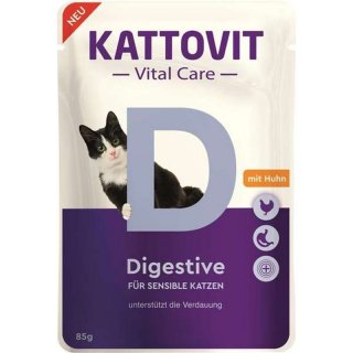 Kattovit Katzen Nassfutter Diät Vital Care Digestive