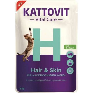 Kattovit Katzen Nassfutter Diät Vital Care Hair...