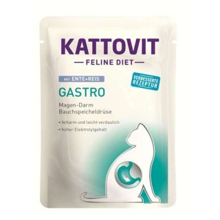 Kattovit Katzen Nassfutter Ente & Reis