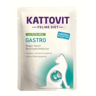 Kattovit Katzen Nassfutter Pute & Reis