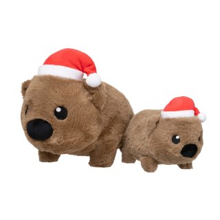 FuzzYARD Hundespielzeug Wallace Wombat Weihnachten