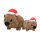 FuzzYARD Hundespielzeug Wallace Wombat Weihnachten