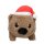 FuzzYARD Hundespielzeug Wallace Wombat Weihnachten