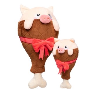 FuzzYARD Hundespielzeug Ham A Merry Pigmas Weihnachten