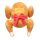 FuzzYARD Hundespielzeug Lets Get Basted Roast Weihnachten