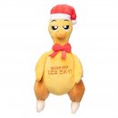 FuzzYARD Hundespielzeug Never Skip Leg Day Chook Weihnachten