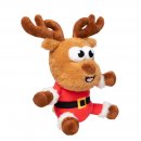 FuzzYARD Hundespielzeug Reggie-Claus Reindeer Weihnachten