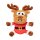 FuzzYARD Hundespielzeug Reggie-Claus Reindeer Weihnachten