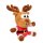 FuzzYARD Hundespielzeug Reggie-Claus Reindeer Weihnachten
