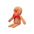 FuzzYARD Life Hundespielzeug Gingerbread Man Weihnachten