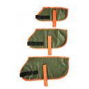 Farm-Land Hundemantel mit signalorangem Einfa&szlig; Gr. 2
