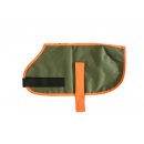 Farm-Land Hundemantel mit signalorangem Einfa&szlig; Gr. 2