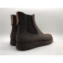 nat-2&trade; Damen Regenstiefelette Prime Chelsea Cork Vegan Braun 36