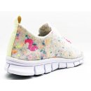 Thies Damen PET Sneaker LED Wei&szlig; 42