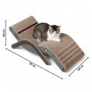 CanadianCat Kratzm&ouml;bel Beach Chair grau