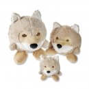 Wolters Hundespielzeug Plüschball Woody Wolf Mini