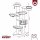 CanadianCat Kratzbaum Avery beige-anthrazit 75 x 56