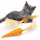 CanadianCat Katzenspielzeug mit Katzenminze Karotte