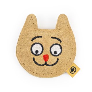 CanadianCat Katzenspielzeug Duft-Kissen aus Leder mit...
