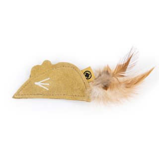 CanadianCat Katzenspielzeug Duft-Kissen aus Leder mit...