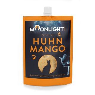 Moonlight Katzen Snack Feine Jus Huhn mit Mango