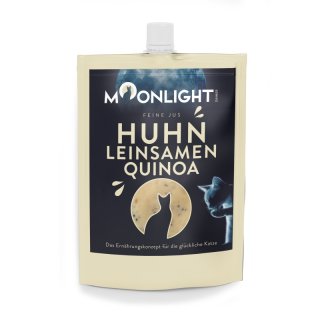 Moonlight Katzen Snack Feine Jus Huhn mit Leinsamen