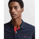 Gant Herren Poloshirt Regular Contrast Piqu&eacute;