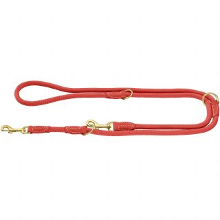 Hunter Hunde Verstellbare Führleine Malibu Koralle