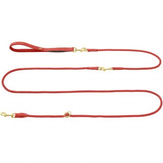 Hunter Hunde 5in1 Multifunktionsleine Malibu Koralle