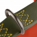 Hunter Halsband Havanna Gr&uuml;n/Orange