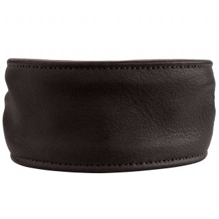 Hunter Ergonomisches Halsband Arvika Schwarz/Cognac