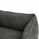 Hunter Orthop&auml;disches/Ergonomisches Hundesofa Corbie Anthrazit