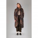 Rainkiss Damen Rain Coat Dark Leopard