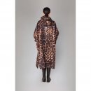 Rainkiss Damen Poncho Dark Leopard