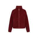 Derbe Damen Jacke Kuschelby Rhubarb Rot