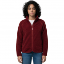 Derbe Damen Jacke Kuschelby Rhubarb Rot