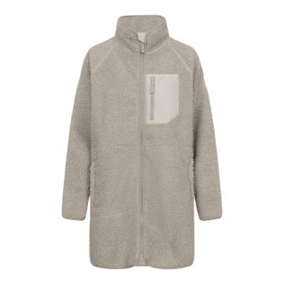 Derbe Damen Jacke Kuschelby Long Rainy Day Beige