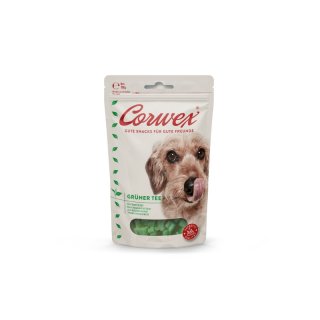 Corwex Hunde Snack Soft Treats - Grüner Tee Glutenfrei