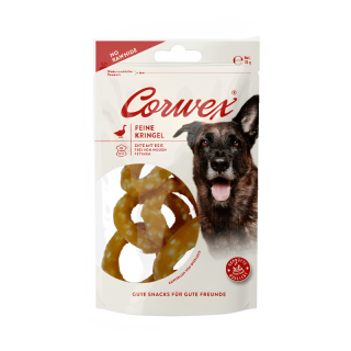 Corwex Hunde Snack Kringel Ente mit Reis