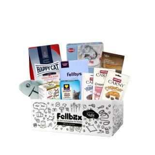Fellbox Überraschungsbox für Katzen exklusiv bei Fellby