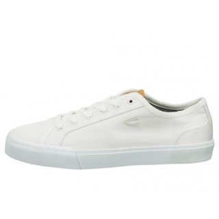 Camel Active Damen Sneaker aus Baumwoll Twill Weiß 38