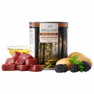 Hubertus Gold Forest Edition Schwarzwild mit Kartoffeln +...