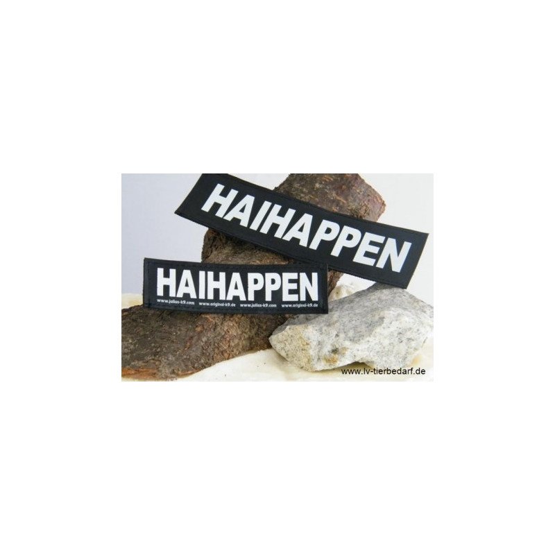 Julius-K9 Haihappen Logo Klein, 1 Paar