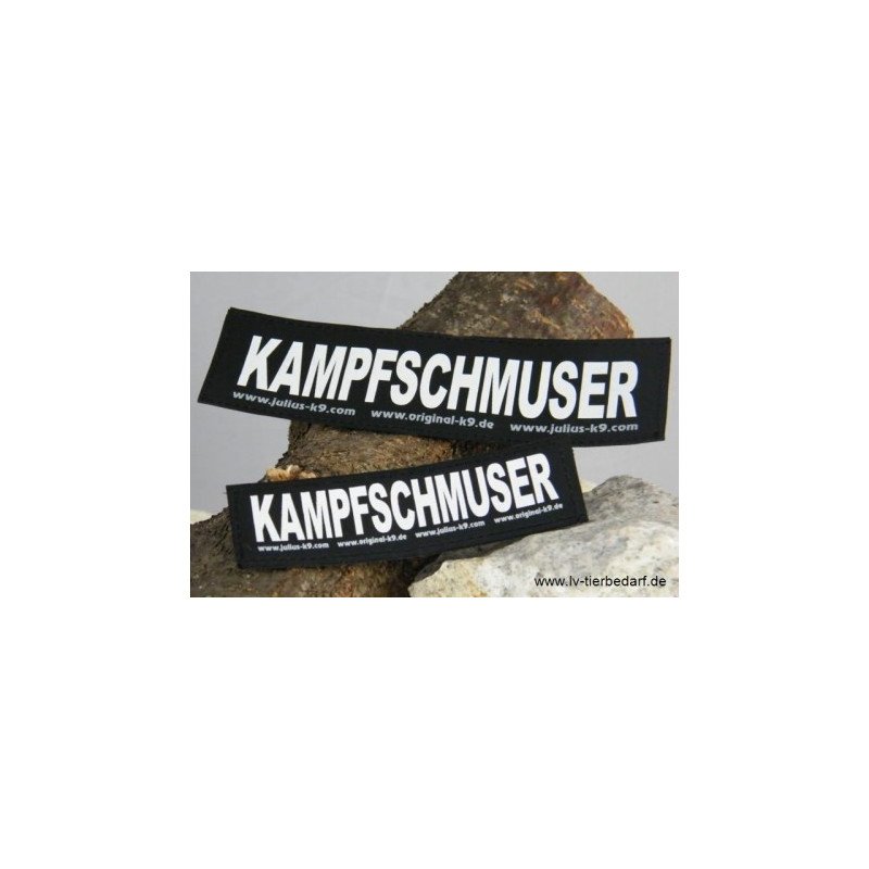 Julius-K9 Kampfschmuser Logo Klein, 1 Paar